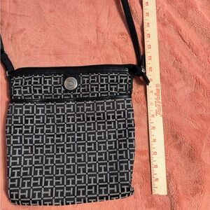 Tommy Hilfiger Monogram Black Crossbody Bag